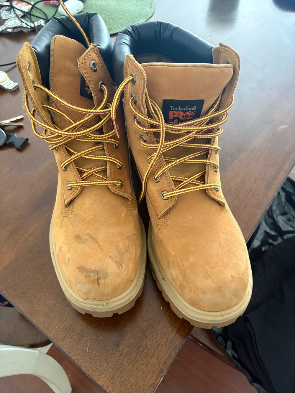 Timberland PRO Wheat/Tan Work Boots 12